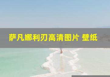 萨凡娜利刃高清图片 壁纸